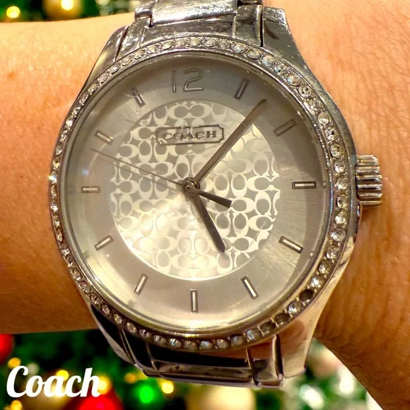 COACH Maddy wrist watch, model #14501937, stainless steel case